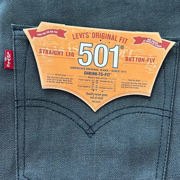 Levis 501 White Oak Cone Denim Shrink To Fit 00501-0208 - Picture 4 of 17